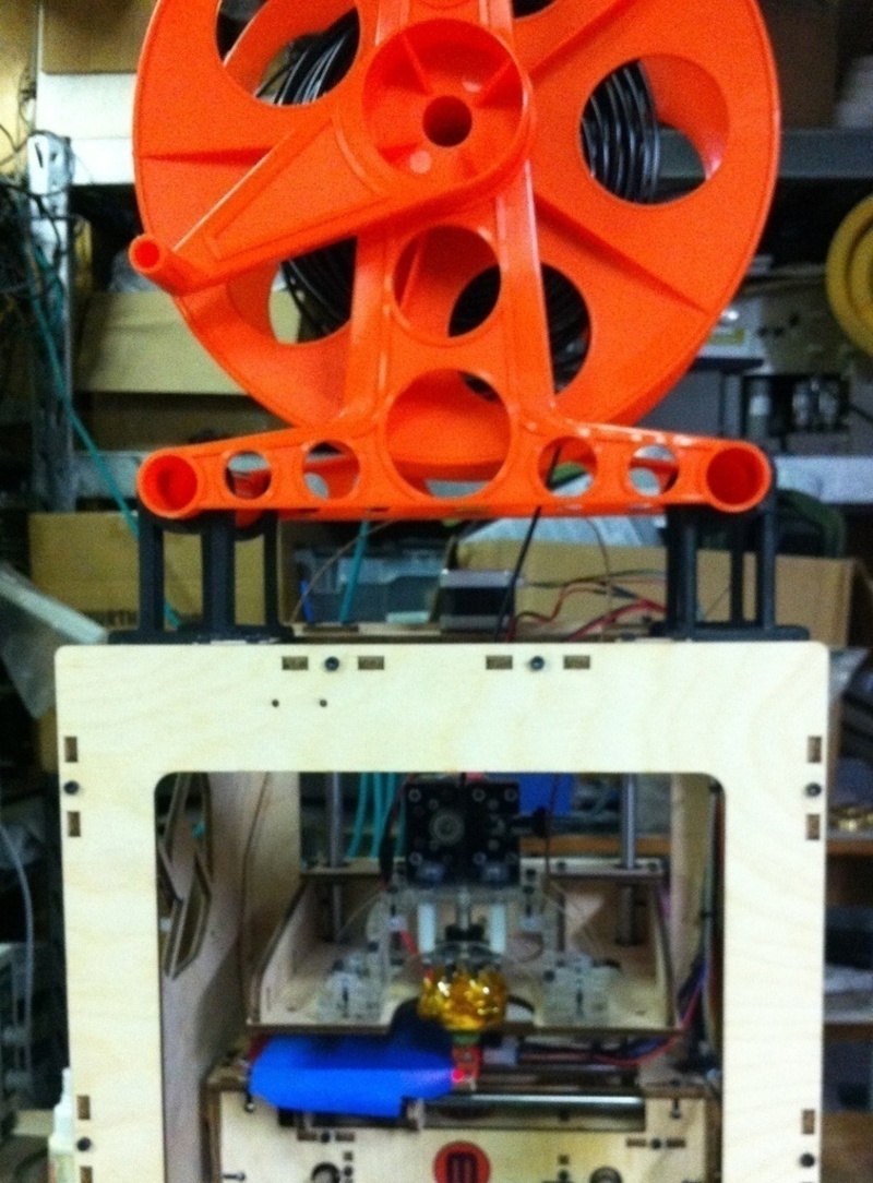 Cord Reel Spool Riser Clip