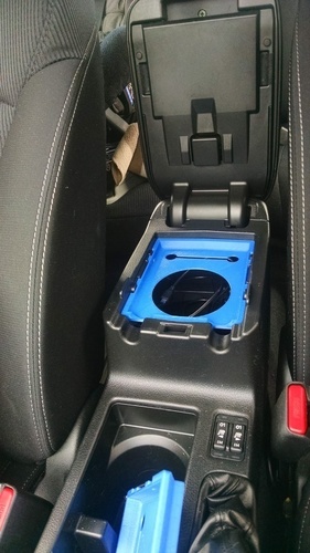 2013 Subaru Impreza/Crosstrek–Compatible Center Console Tray 3D Print 81135