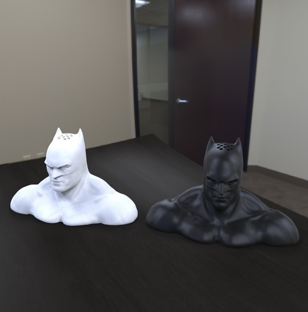 Medium batman  salt and pepper shaker 3D Printing 81311
