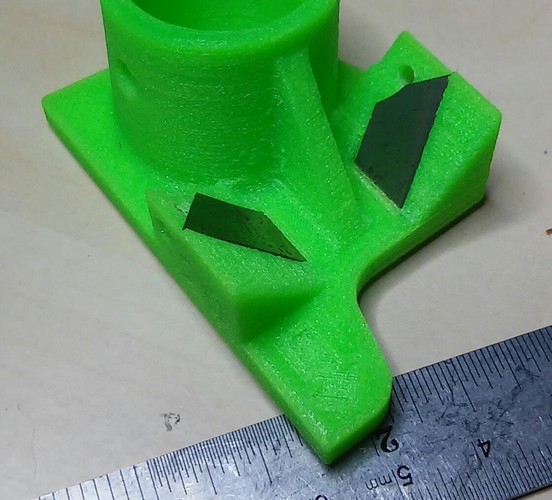 90 Degree Channel/Chamfer Cutter Double Blade Holder 3D Print 81434