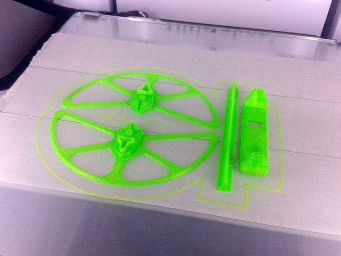 360 degree flip "sled" for HexBug Strandbeast 3D Print 81448