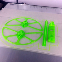 Small 360 degree flip "sled" for HexBug Strandbeast 3D Printing 81448