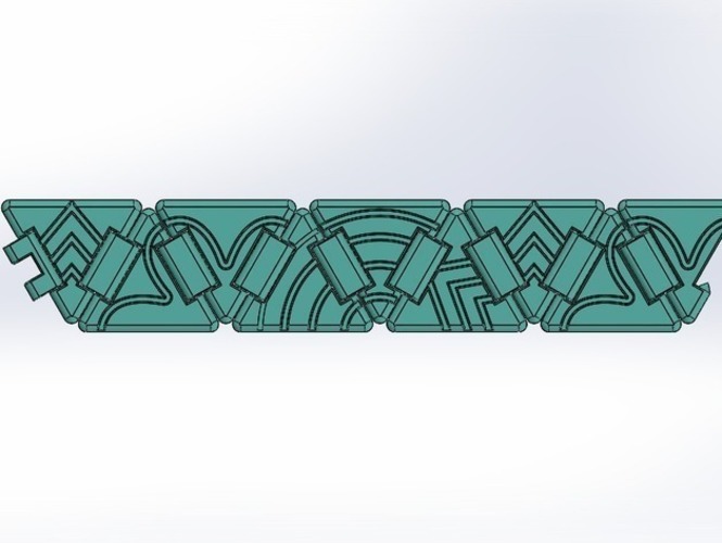 Trihexaflexagon Redesigned 3D Print 81469