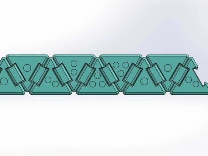 Trihexaflexagon Redesigned 3D Print 81472