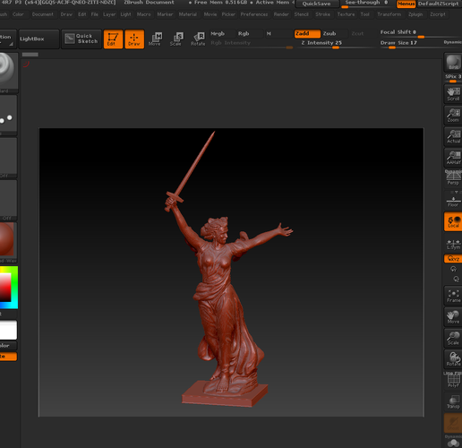 The sculpture "the Motherland calls!" 3D Print 81561