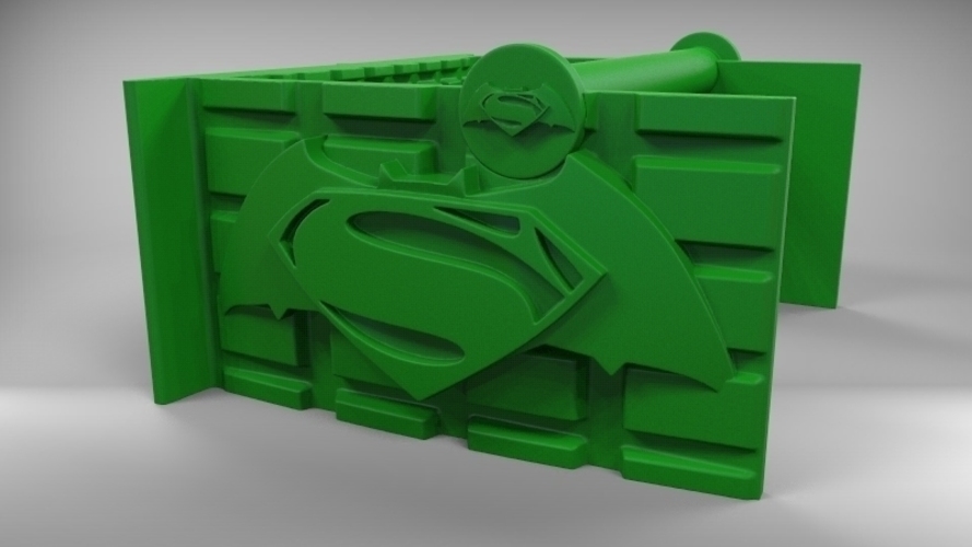 kryptonite toilet paper holder 3D Print 81630