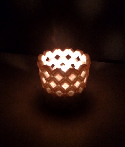 Decorative Tea Light Holder 3D Print 81722
