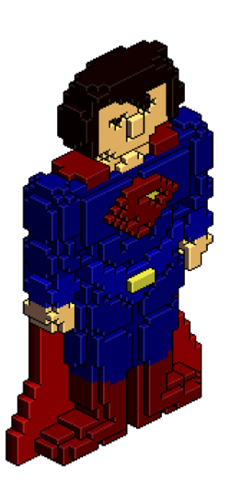 Voxel Superman