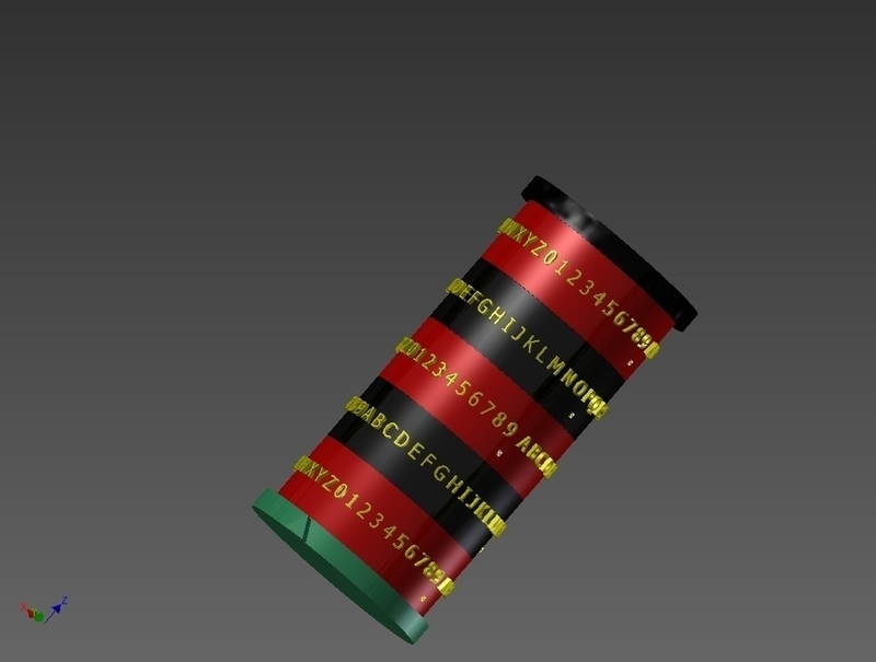 Enhanced Cryptex 2.0 (with all alpha-numeric wheels)