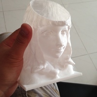 Small KID HEAD 3D Printing 81859