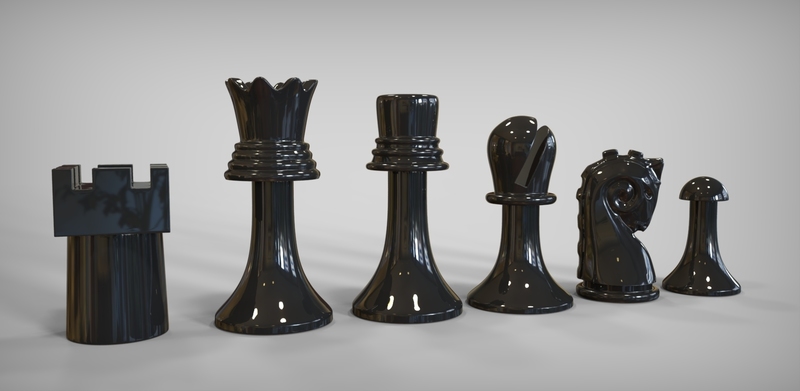 Duchamp Chess Set