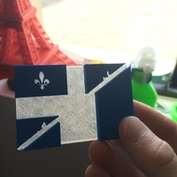 French Quebec Flag | Francais Quebec drapeau | Troadey Inc. - Thumbnail 3