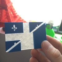 French Quebec Flag | Francais Quebec drapeau | Troadey Inc. - Thumbnail 4