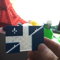 French Quebec Flag | Francais Quebec drapeau | Troadey Inc. - Thumbnail 5