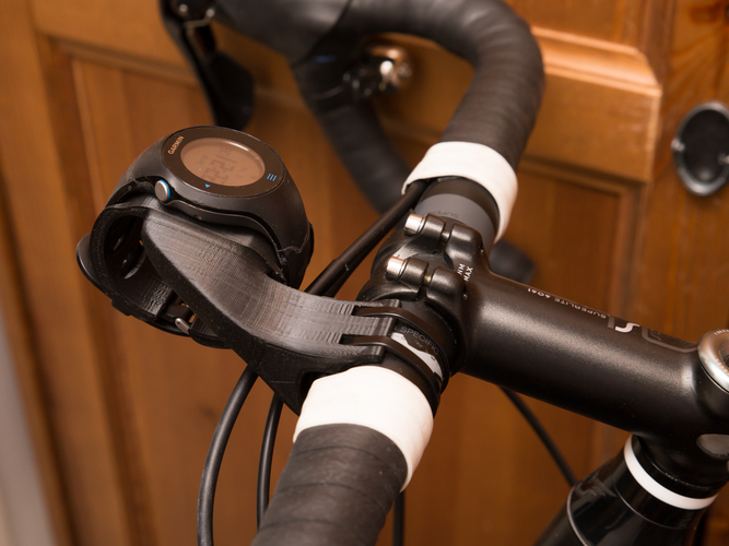 Sports watch bike mount