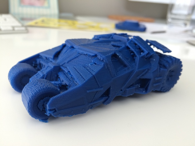 3D Printable Batman Tumbler Car by 3DWP