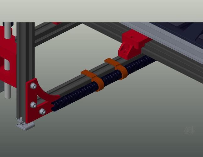 3/8" Wire conduit clip for 2020 aluminum extrusion. 3D Print 82013
