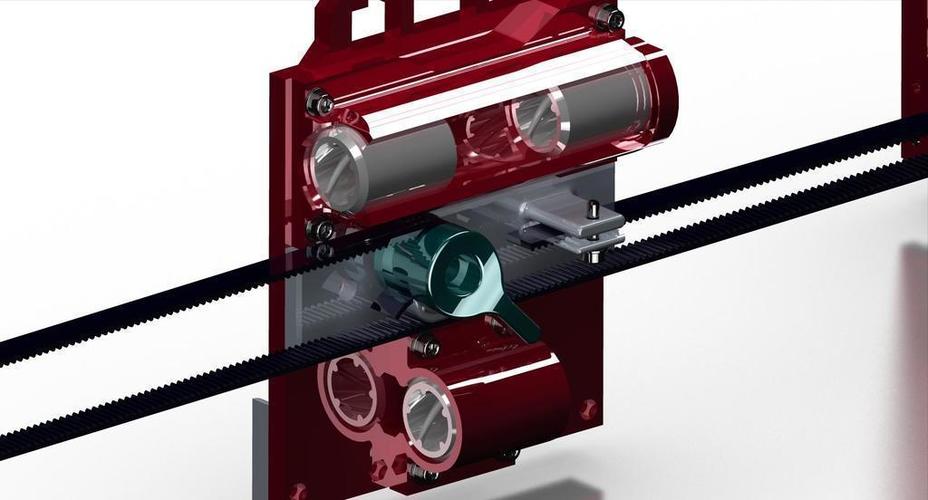 Belt tensioner for Lulzbot TAZ 3D Print 82022