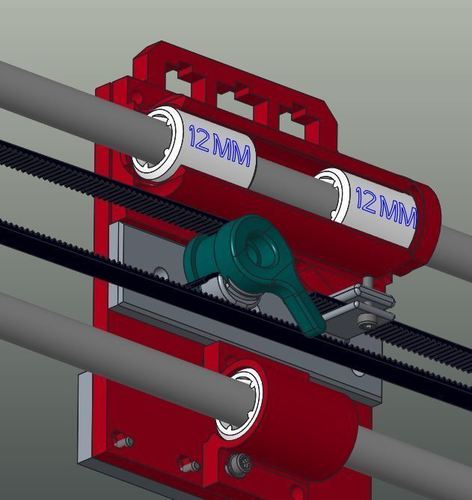 Belt tensioner for Lulzbot TAZ 3D Print 82023