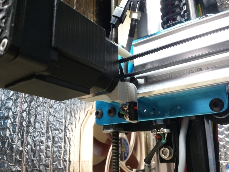 X-Min endstop mount for ORDBot Hadron