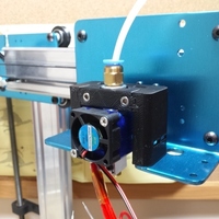 Small E3D Hotend Mount for ORD Hadron with Bowden Extruder setup 3D Printing 82056