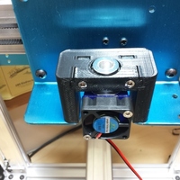 E3D Hotend Mount for ORD Hadron with Bowden Extruder setup - Thumbnail 2