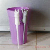 Dancing Cat Back Scratcher, Puppet and Toy - Thumbnail 2