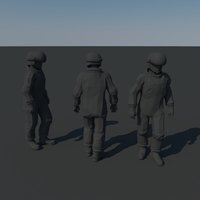 humanoid robot 25mm - Thumbnail 3