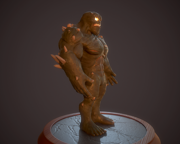 Stylized Doomsday 3D Print 82199