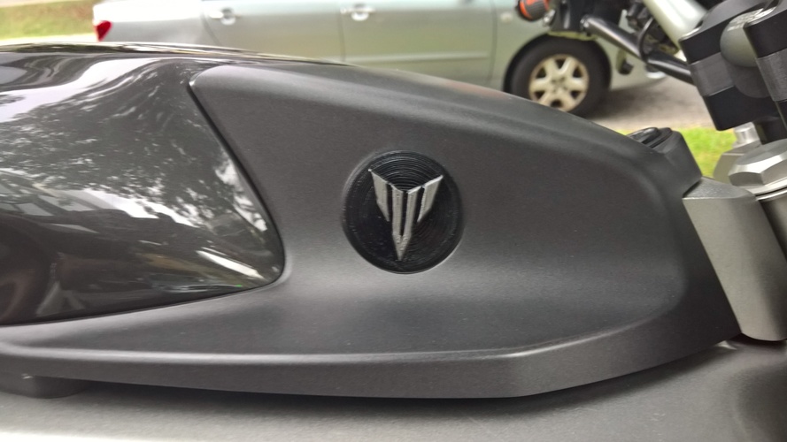 Yamaha MT logo Decals - FLUO / BLACK – Century Carbon