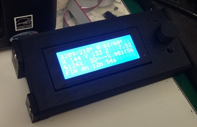 Smart LCD Case Stand Alone version 3D Print 82235