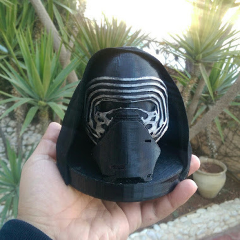 Kylo Ren Head 