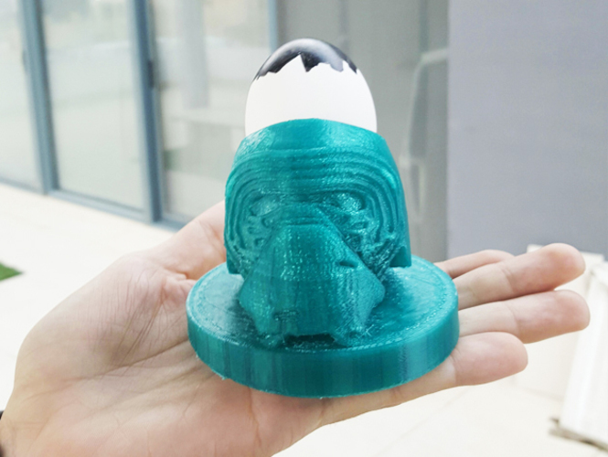Kylo Ren Egg Holder 3D Print 82256