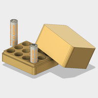 12 Pack AA Battery Organizer - Thumbnail 3