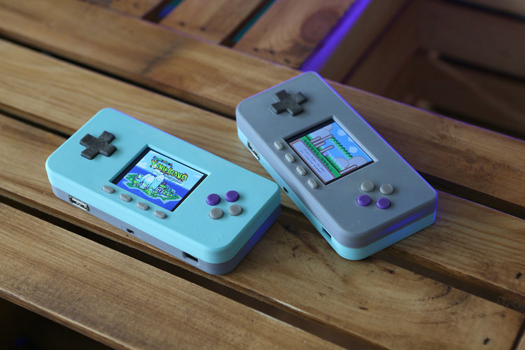 PiGRRL Zero Raspberry Pi Gameboy 3D Print 82286