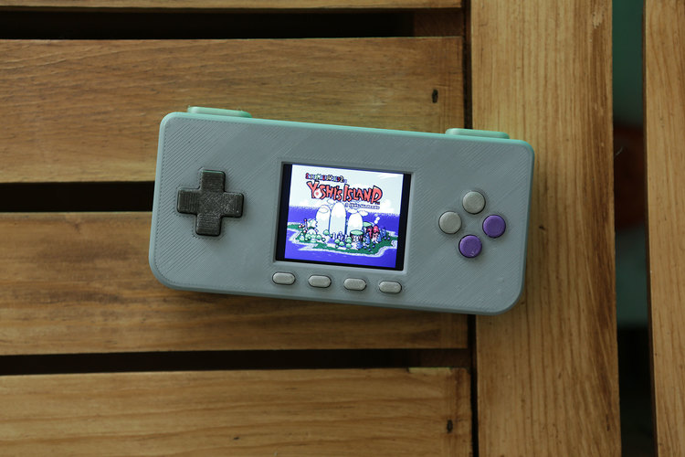 PiGRRL Zero Raspberry Pi Gameboy 3D Print 82292