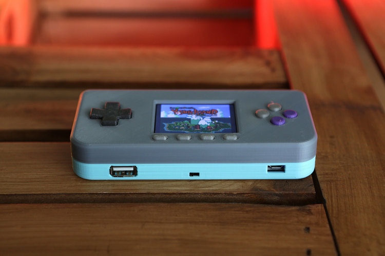 PiGRRL Zero Raspberry Pi Gameboy 3D Print 82293