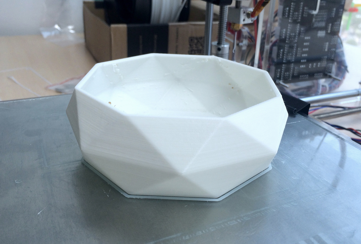 Low Poly Bowl 3D Print 82401