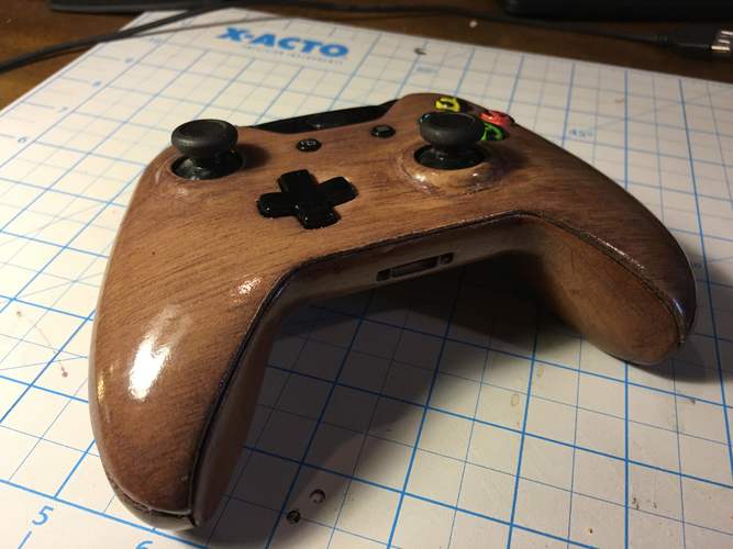 Xbox One Controller Faceplate 3D Print 82429