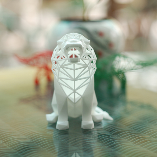 Roaring Lion 3D Print 8249