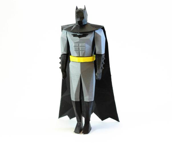 Batman Low Poly 3D Print 82497