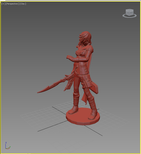 Lightning - Final Fantasy XIII 3D Print 82515