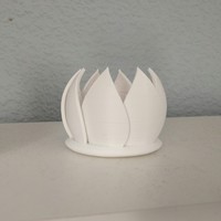 Flower Tea Light Holder - Thumbnail 1