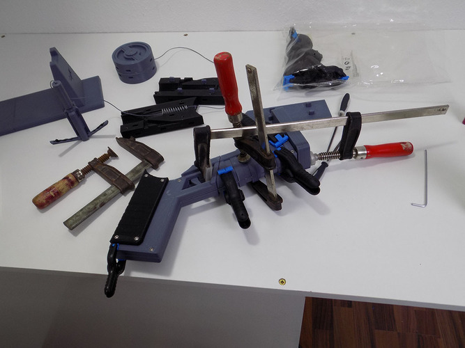 Batman Grapple Gun (functional toy gun) 3D Print 82604