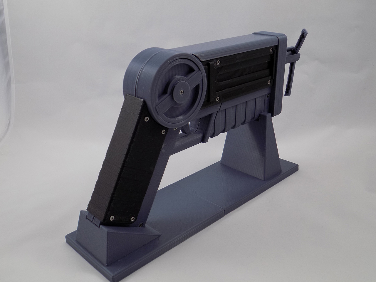 3D Printed Batman Grapple Gun (functional toy gun) by Makers