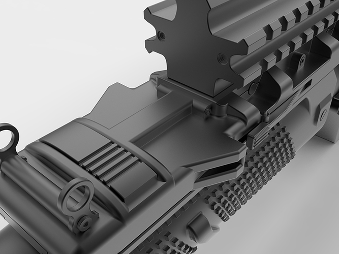 Batman's Grenade Launcher 1:1 scale (Batman vs Superman) 3D Print 82719