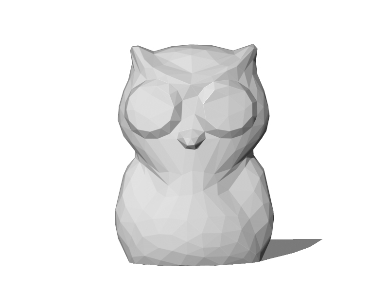 Low Poly Owl