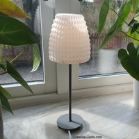 Small 3D-printable lampshade for standard light fixture 3D Printing 82902