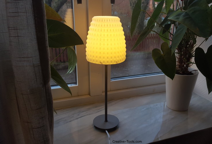 3D-printable lampshade for standard light fixture 3D Print 82903