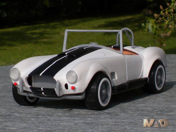 Medium american sports car 3D Printing 82924